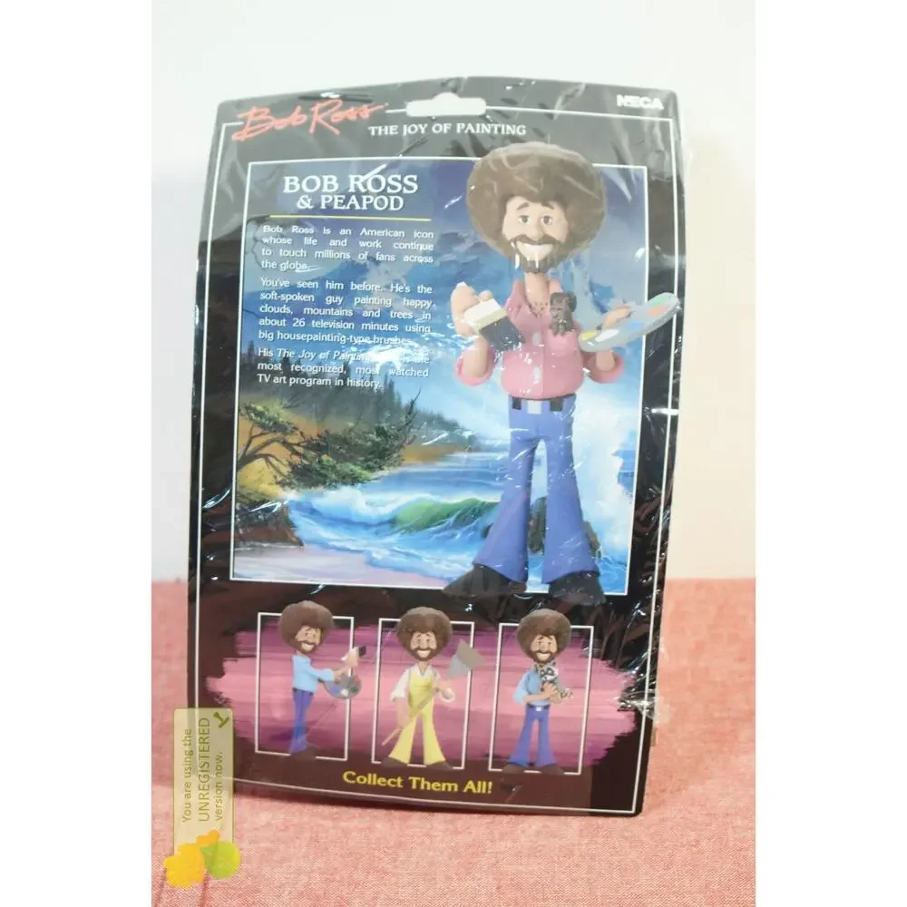 NECA Toony Classics Bob Ross 6